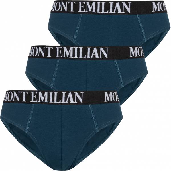 MONT EMILIAN &quot;Avignon&quot; Uomo Slip Set da 3 marina