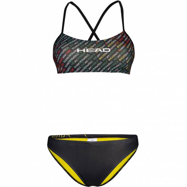 HEAD SWS Team Printed Low Leg Mädchen Bikini Set 452571-COL