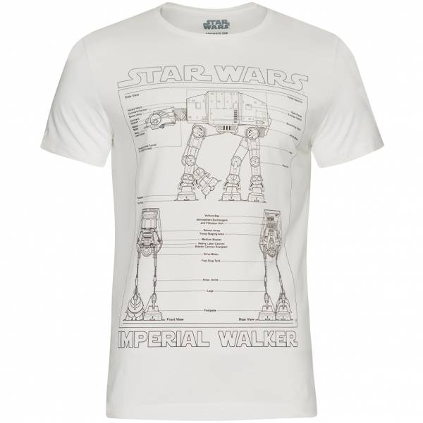 GOZOO x Star Wars AT-AT Plan Hommes T-shirt GZ-1-STA-301 - M - W-1