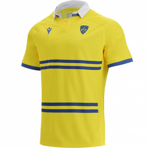 ASM Clermont Auvergne macron Heren Rugbyshirt 58534241 geel XL