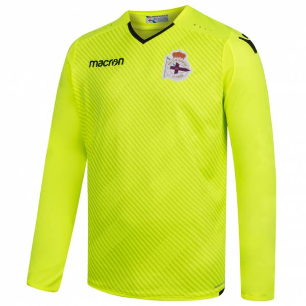 Deportivo La Corogne macron Hommes Maillot de gardien de but extérieur 58086951