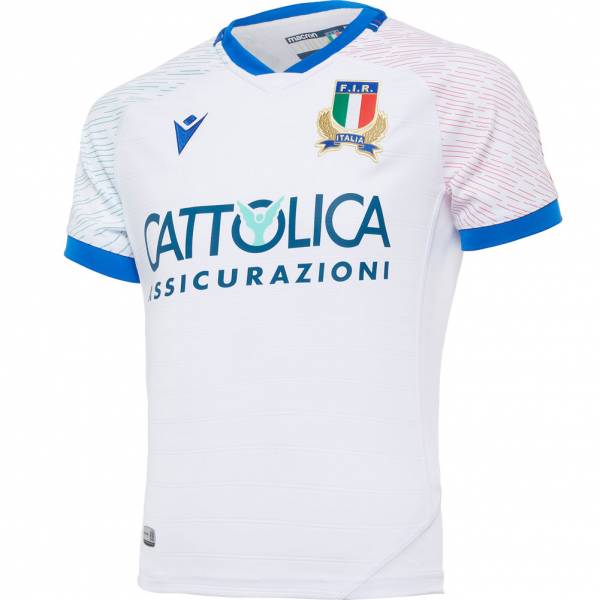 Italië FIR macron Kinderen Uitshirt 58122269 wit 120-132