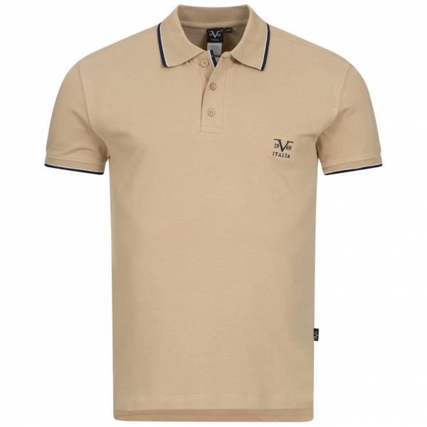 19V69 Versace 1969 Costina Herren Freizeit Polo-Shirt VI20SS0005B beige