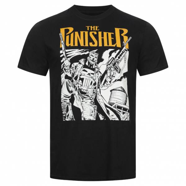 The Punisher One Man Army Men T-shirt FCMTS061BLK