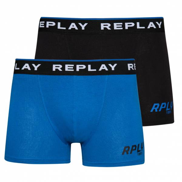 REPLAY Boxer Style Men Boxer Shorts Pack of 2 101185-N148