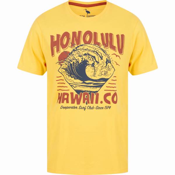 Sth. Shore Honolulu Hommes T-shirt 1C15324 Banane