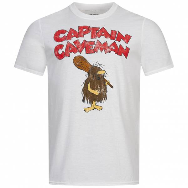 WACKY RACES Captain Caveman Men T-shirt CDMTS026WHT