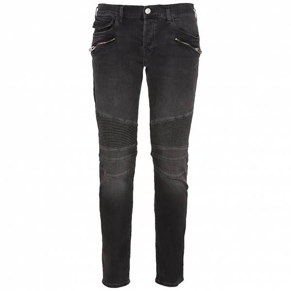 True Religion Rocco Moto Biker Hommes Jean M19HD88L4G-1001