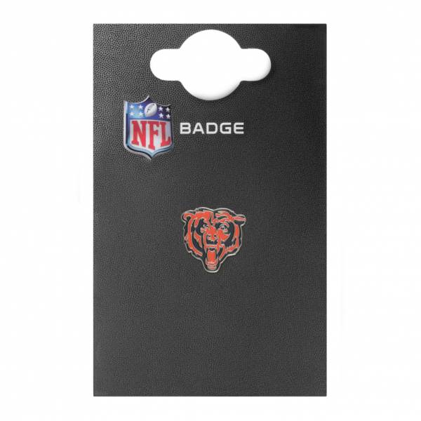 Image of Chicago Bears NFL Bandiere di metallo distintivo pin BDNFLCRSCB