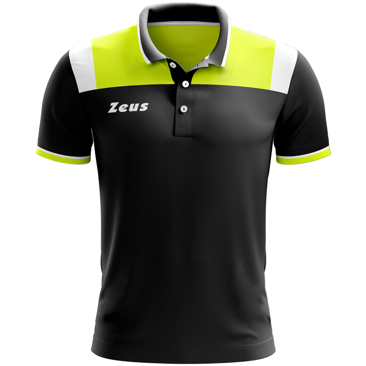 Zeus Vesuvio Men Polo Shirt neon yellow | SportSpar.com