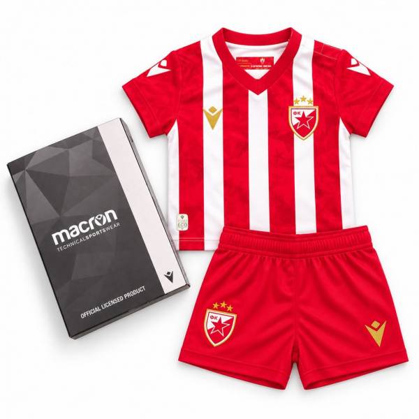 Crvena Zvezda Belgrad macron Niemowlęta / Dzieci Zestaw piłkarski 70003022
