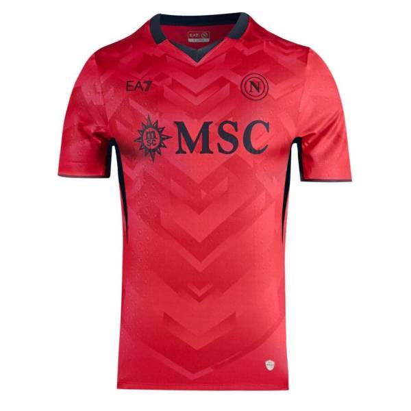 SSC Napoli EA7 Emporio Armani Authentic Uomo Maglia EASSCN25G09