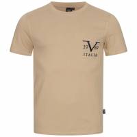 19V69 Versace 1969 Basic Big Logo Herren T-Shirt VI20SS0008B beige