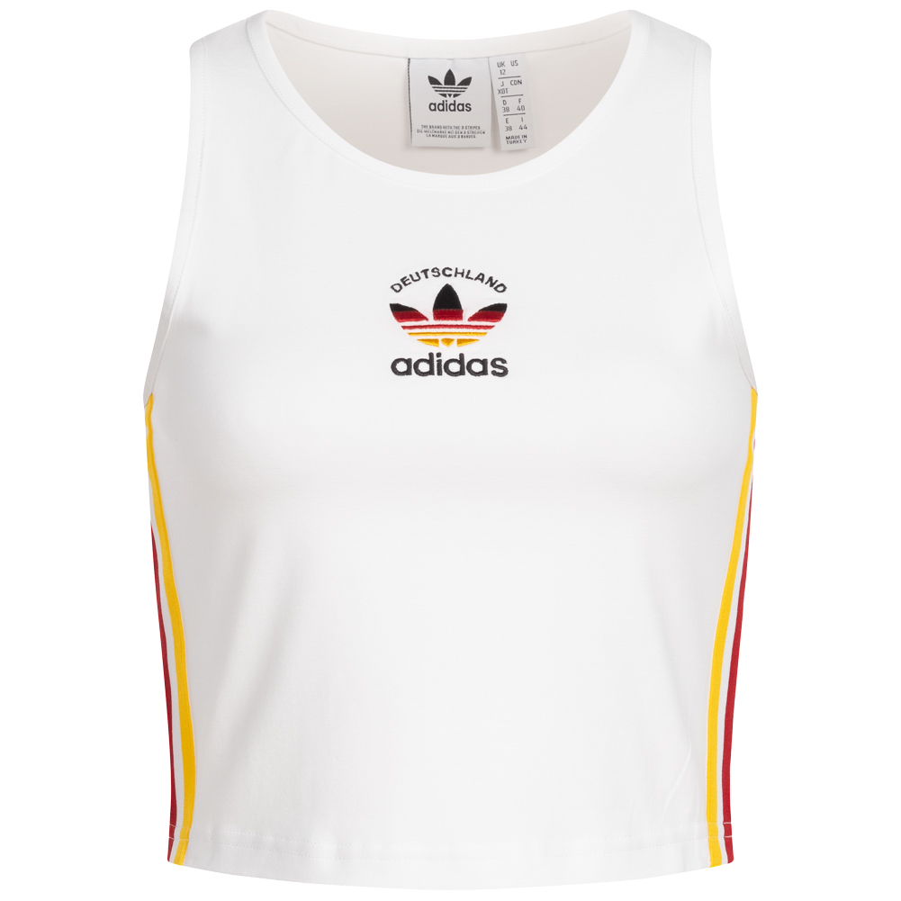 Etna kapital Accepteret Deutschland adidas Originals 3 Stripes Cropped Damen Tank Top GP1914 |  SportSpar