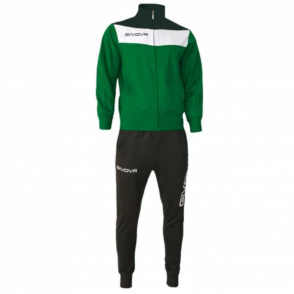 Givova Tuta Campo Trainingsanzug grün/schwarz