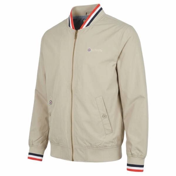 Lambretta Triple Tipped Herren Jacke SS1626-Stone-Red