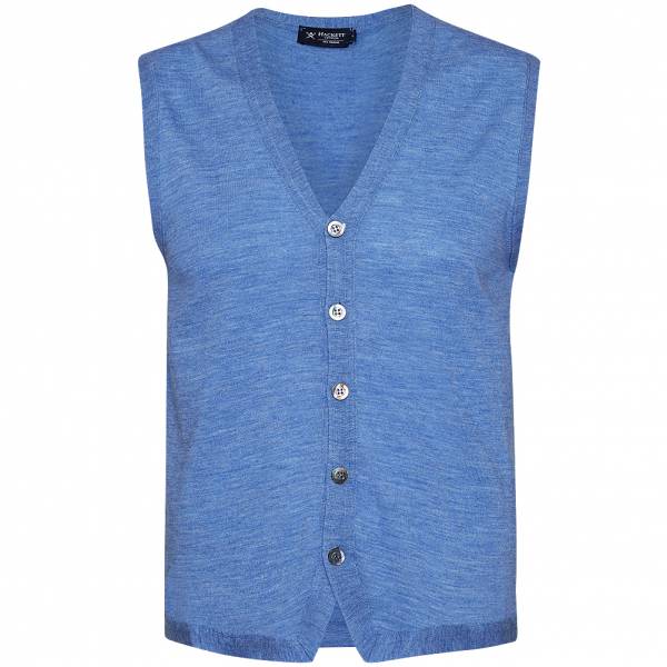 Hackett London Hommes Gilet en laine mérinos HM702236-5DY