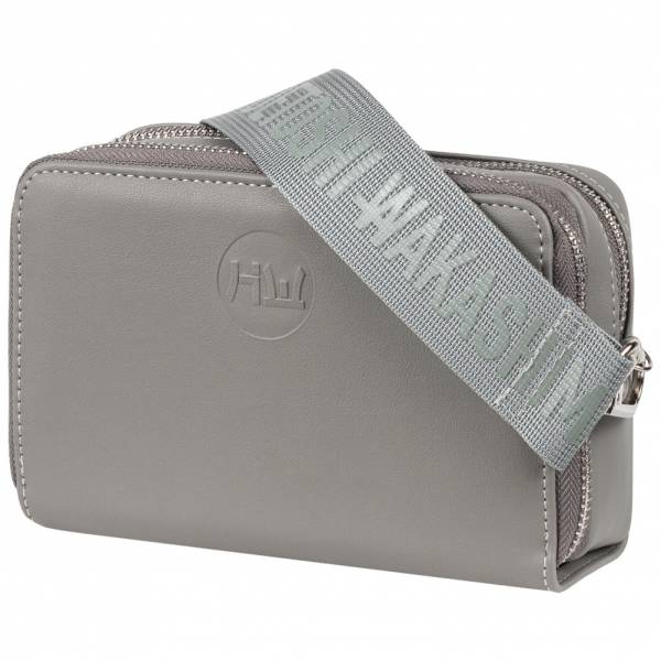 HIDETOSHI WAKASHIMA &quot;Takameru&quot; Schultertasche grey