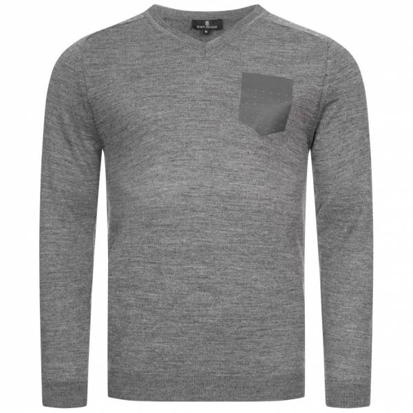 BORIS BECKER "Beck" Herren Wollpullover 21WBBMJMP00018-GREY