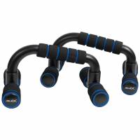 JELEX Gain Hard Push Up Bar Push Up Bars Opdruksteunen zwart blauw