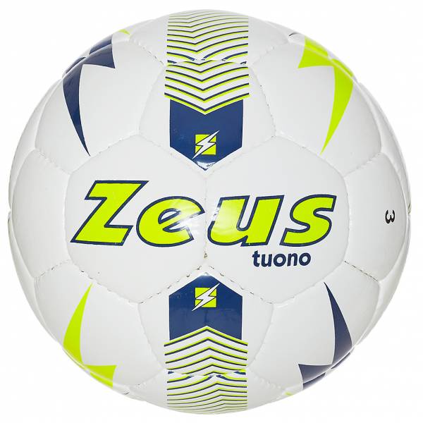 Zeus Pallone Tuono Football white yellow