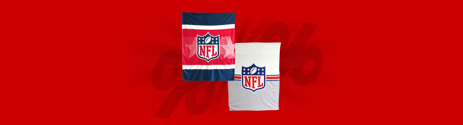 Lizenz NFL Fleece Blanket 150 x 200 cm solo 3,99 € 