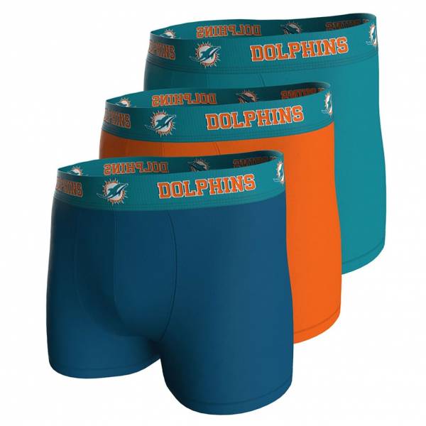 Miami Dolphins NFL Uomo Boxer Set da 3 23270001-4077