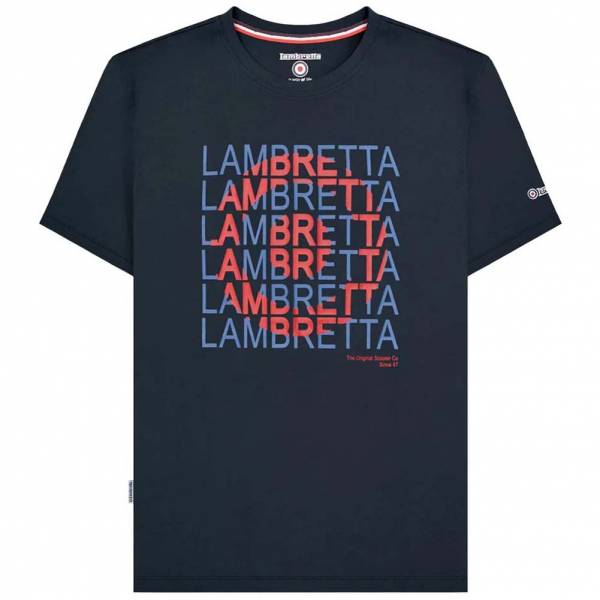 Lambretta Heritage Target Tee Herren T-Shirt SS4002-NAVY
