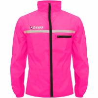 Zeus Hombre Chaqueta de running reflectante magenta