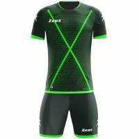 Zeus Icon Teamwear Set Koszulka ze spodenkami zielony neon zielony