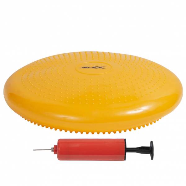 JELEX Stability Coussin d'équilibre de fitness jaune
