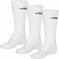 adidas Basic Crew Hommes Chaussettes en grande taille 3 paires CF3388