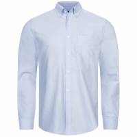 BEN SHERMAN Oxford Herren Langarm Hemd 0076260-SKY