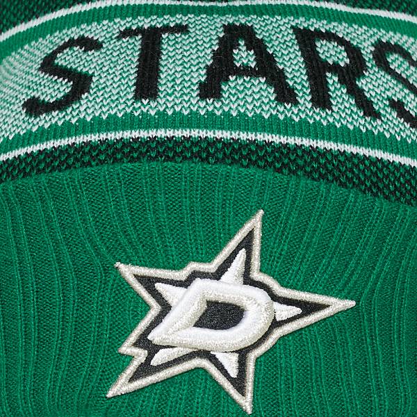 Estrellas de Dallas NHL Fanatics Gorro con pompón 19HG28492GRCW4
