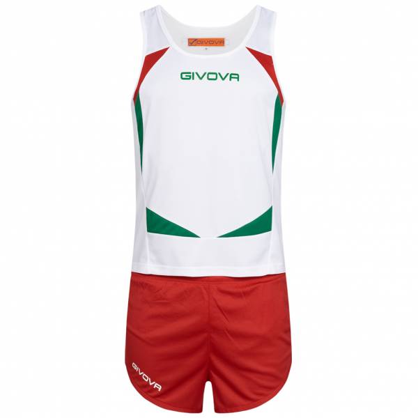 Givova Kit Sparta Leichtathletik Set Singlet + Short KITA05-0312