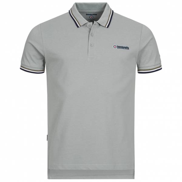 Lambretta Triple Tipped Herren Polo-Shirt SS1650-BF/LG/W/N