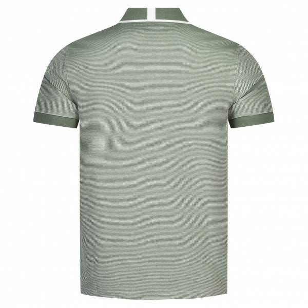 TED BAKER Ellerby Stripe Men Polo Shirt 259373-MID-GREEN