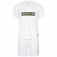 Zeus x Sportspar.de Legend Football Kit Jersey with Shorts white