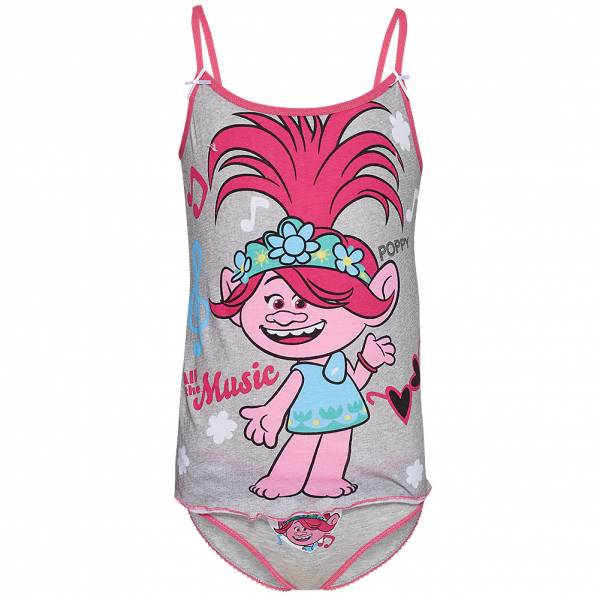 Trolls World Tour Poppy Girl Underwear Set ET3054-grey