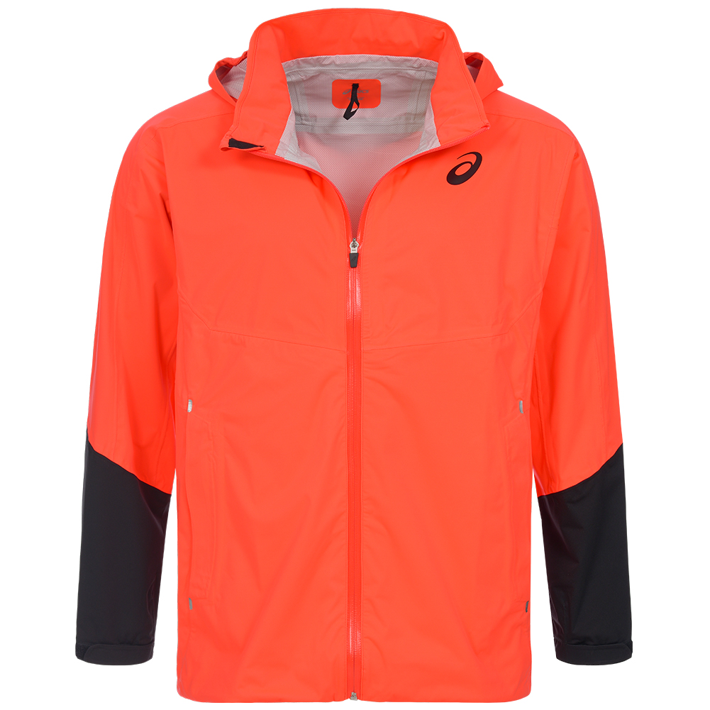 asics running rain jacket