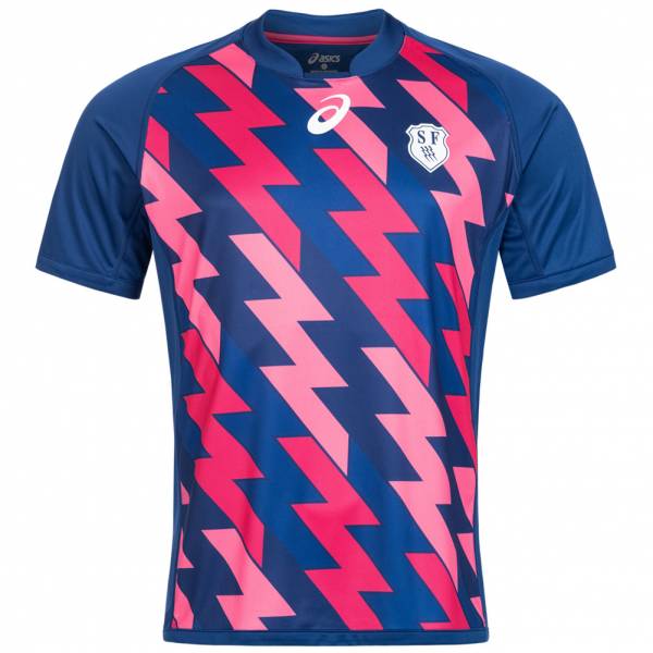 Stade Français ASICS Rugby Maillot domicile 134766RF-8029