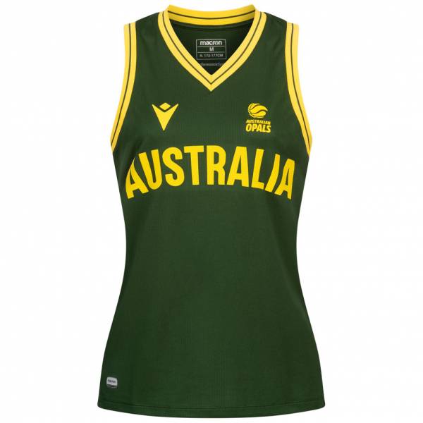 Image of Australia Pallone da basket macron Donna Maglia per il gioco in casa 58563684