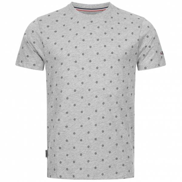 Lambretta Allover Print Herren T-Shirt EM2603-GREY MARL