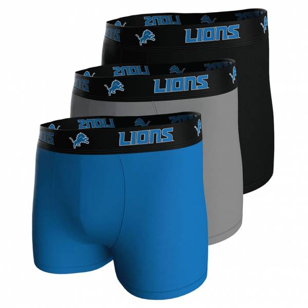 Detroit Lions NFL Uomo Boxer Set da 3 23330001-4084
