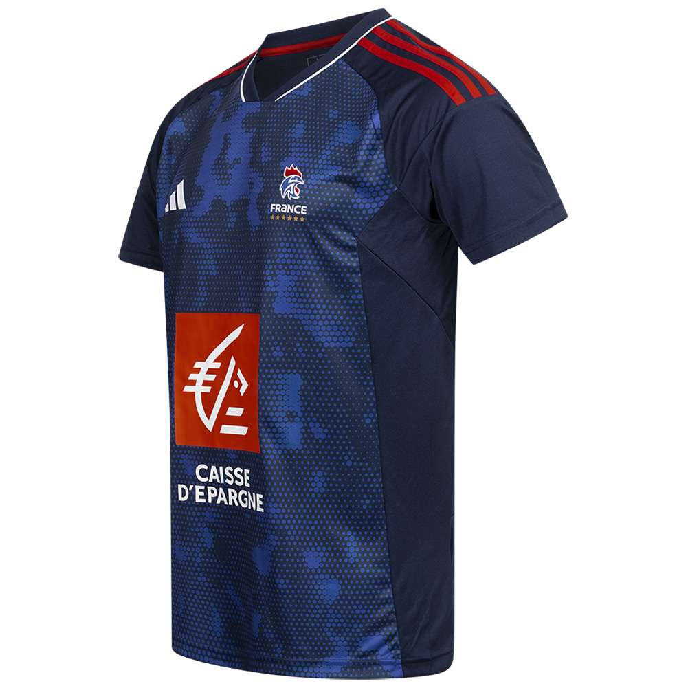 Maillot Handball Homme Vintage Adidas jersey Equipe de France Caisse Epargne - S