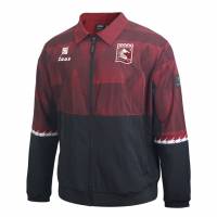 US Salernitana 1919 Zeus Uomo Giacca da presentazione rosso scuro