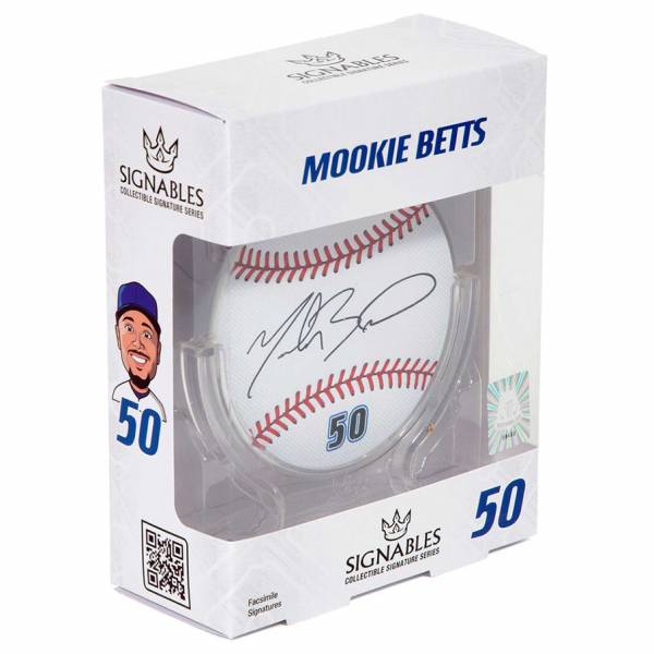 Los Angeles Dodgers Mookie Betts #50 MLB Oggetto da collezione 13 cm 850032256797