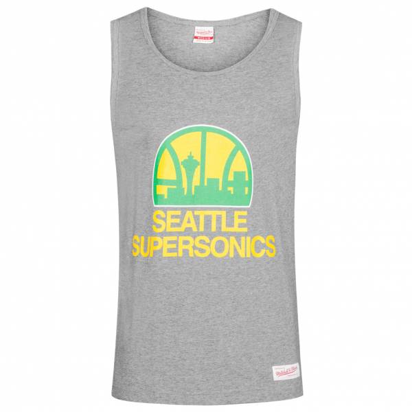 Mitchell & Ness Seattles Supersonics Tank Top MN-1-TEAMLOGOTANK-SEAS-GRH