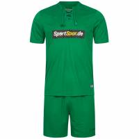 Zeus x Sportspar.de Legend  Fußball Set Trikot mit Shorts grün