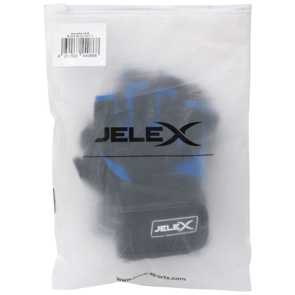 Guanti Da Allenamento JELEX Power Premium - Imbottiti, Gommati, Con Chiusura In Velcro, Per Sollevamento Pesi E Fitness, Uomo E Donna